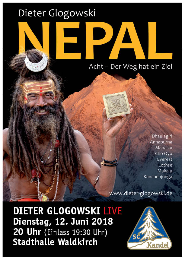 Live-Vortrag NEPAL - Acht, der Weg hat ein Ziel von Dieter Glogowski